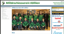 Desktop Screenshot of msv-koelliken.ch